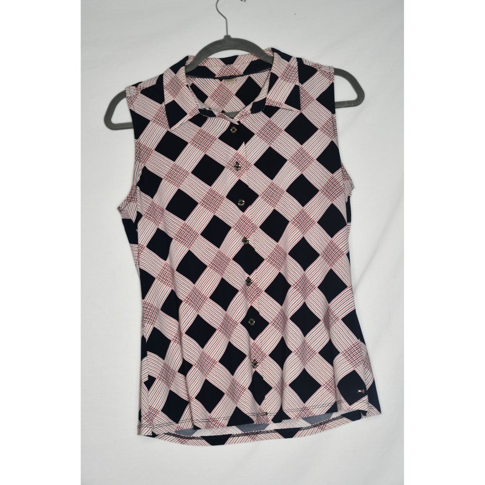 NWOT Tommy Hilfiger Striped Button-Up Shirt size Med